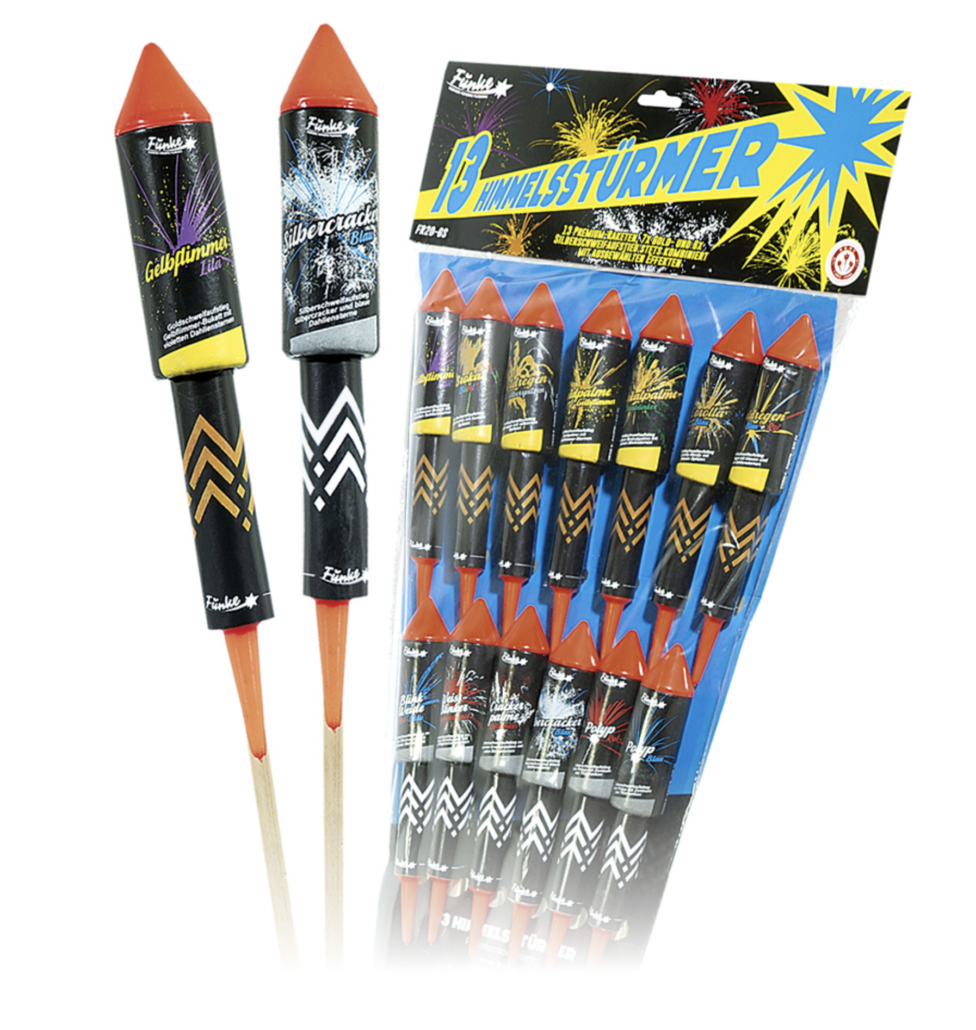 Raketen in sensationeller Qualität
